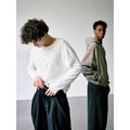 Anniehall Henry Collar Pit Striped Snap-Down Static Luxury Long Sleeve