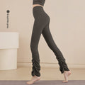 TIANQINGSE Stacked Pants, Bootcut Sports Fitness Yoga Pants