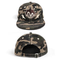 DND4DES Embroidered Camouflage Flat Brim Baseball Cap