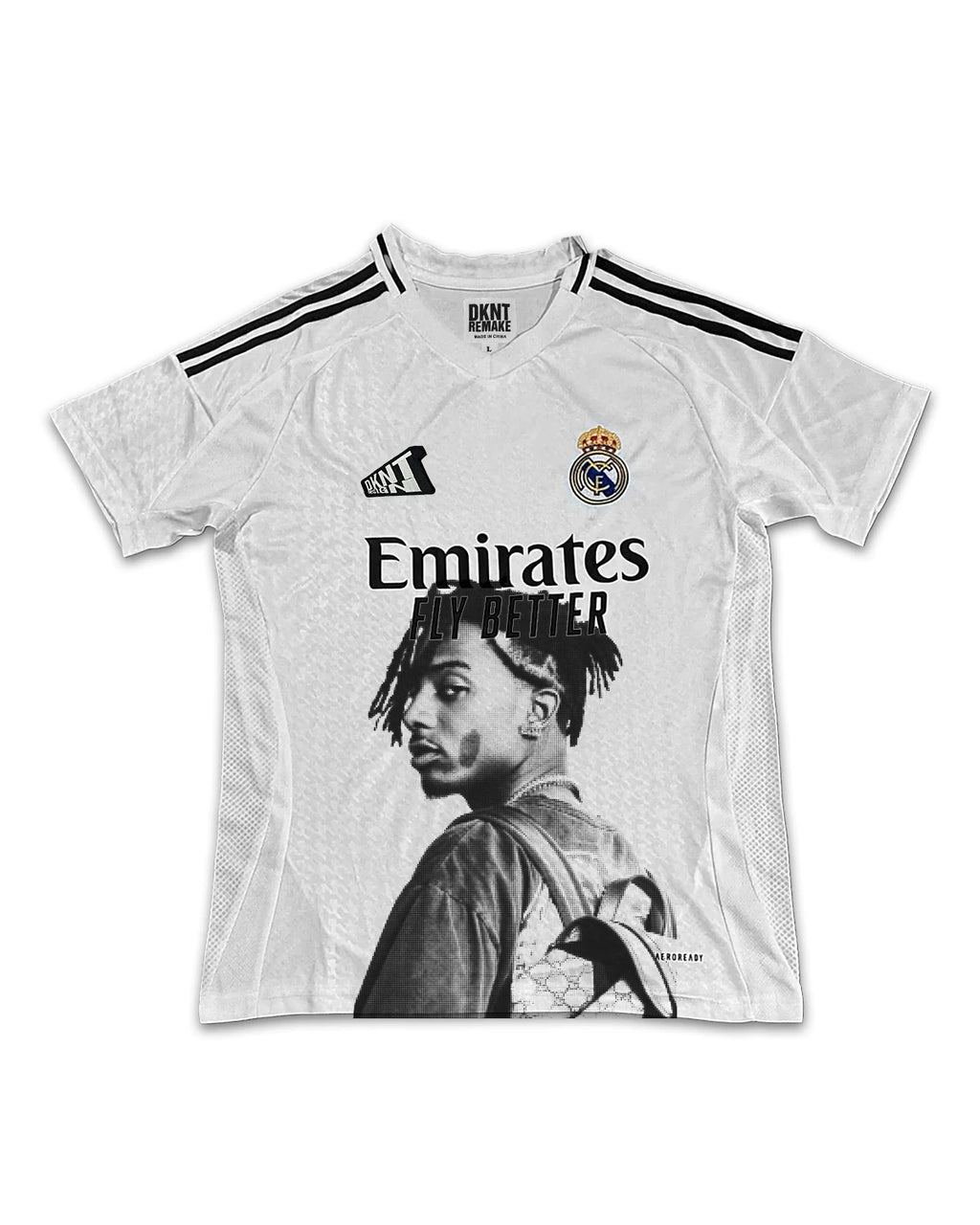 KANYE Casual Portrait Print Tee