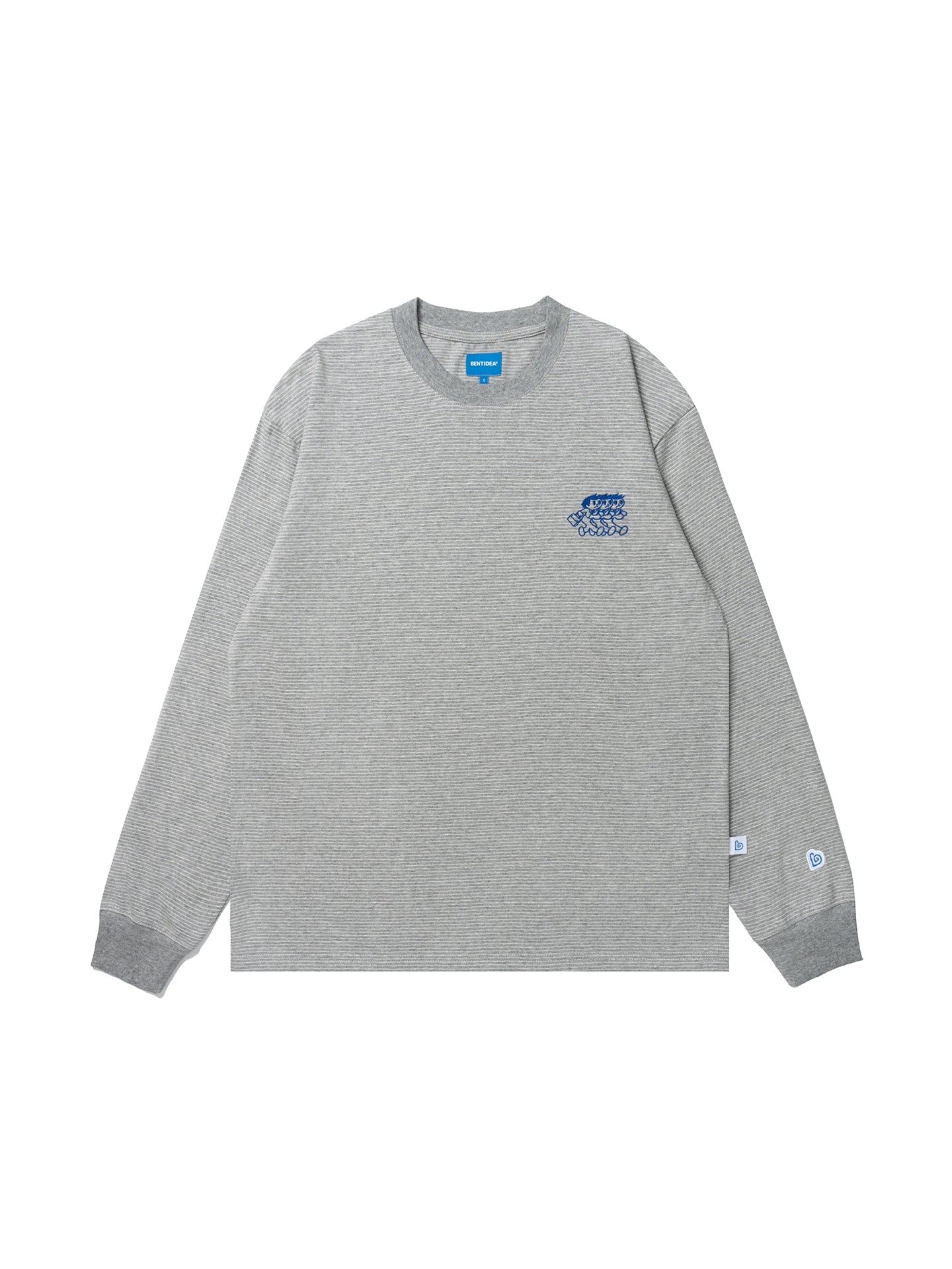BENT IDEA Casual Pinstripe Long Sleeves