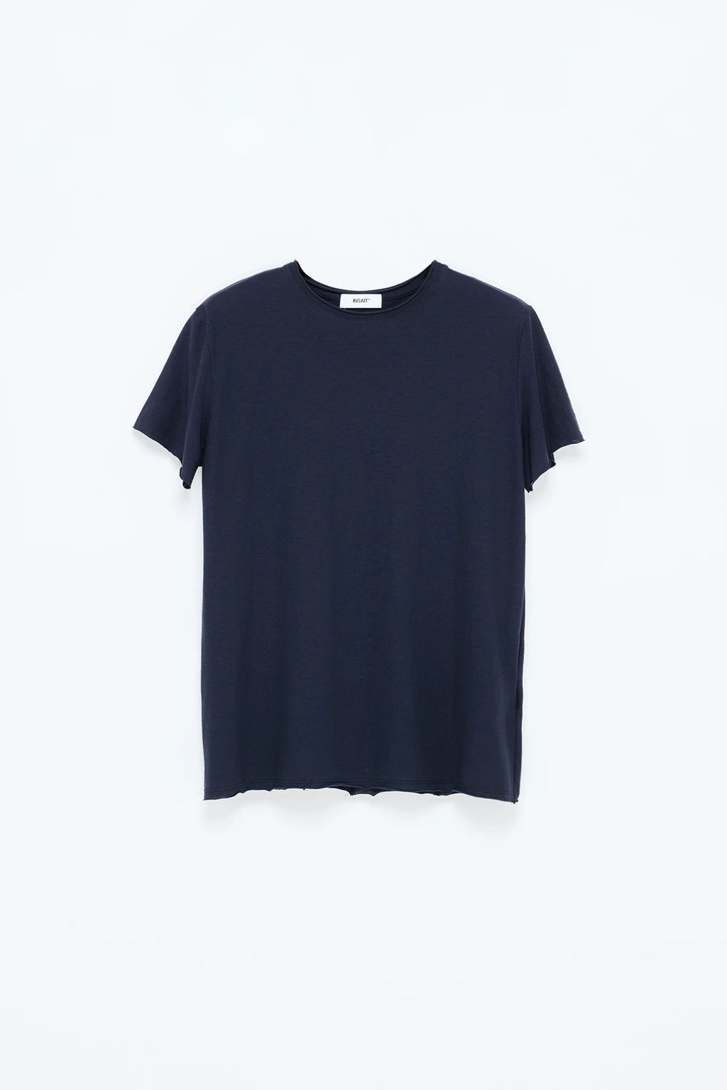 INSAIT Sheer Cozy High-Twist Cotton Breathable Cropped Tee