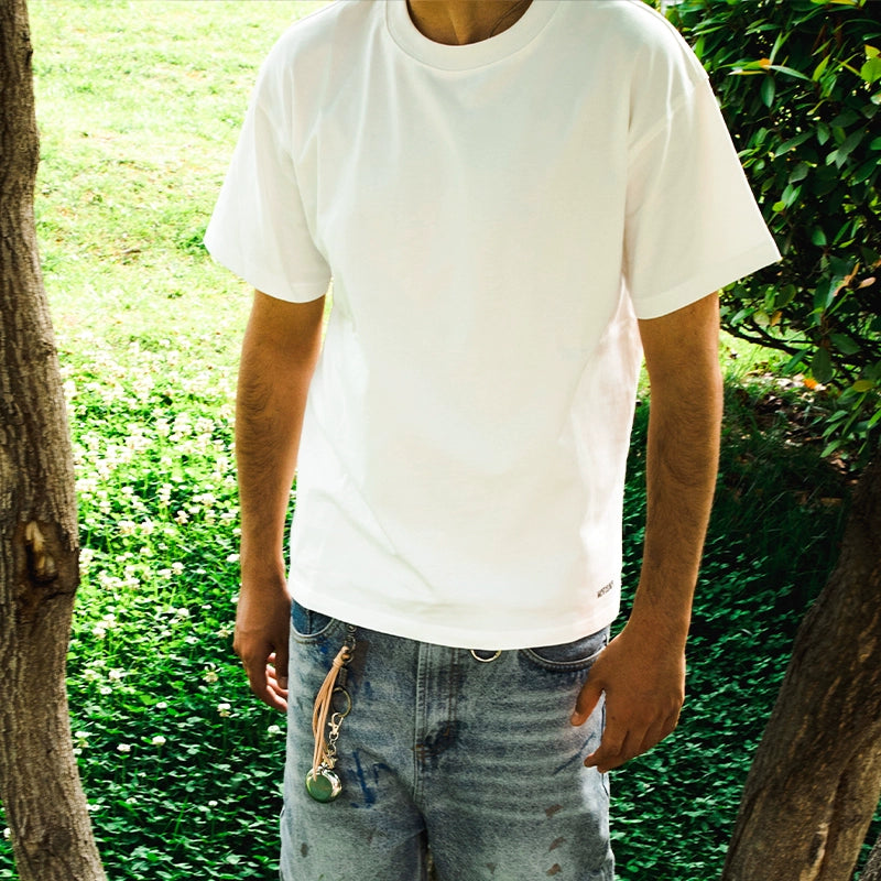 WESTELEVEN Small LOGO Crew Neck Tee