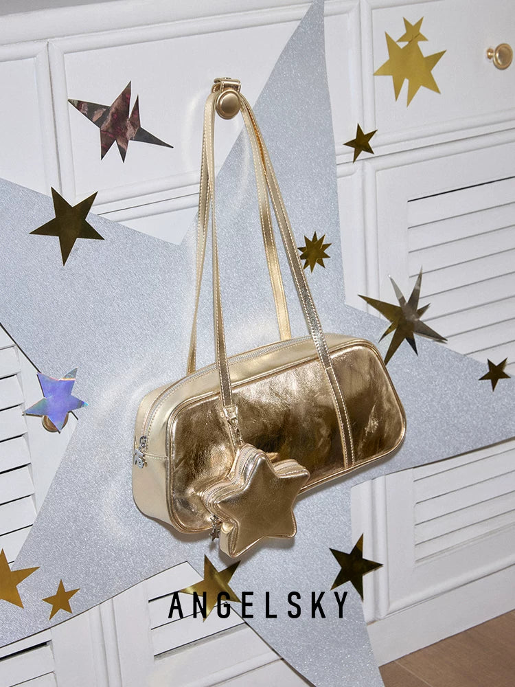 ANGELSKY Vintage Niche Shoulder Bag