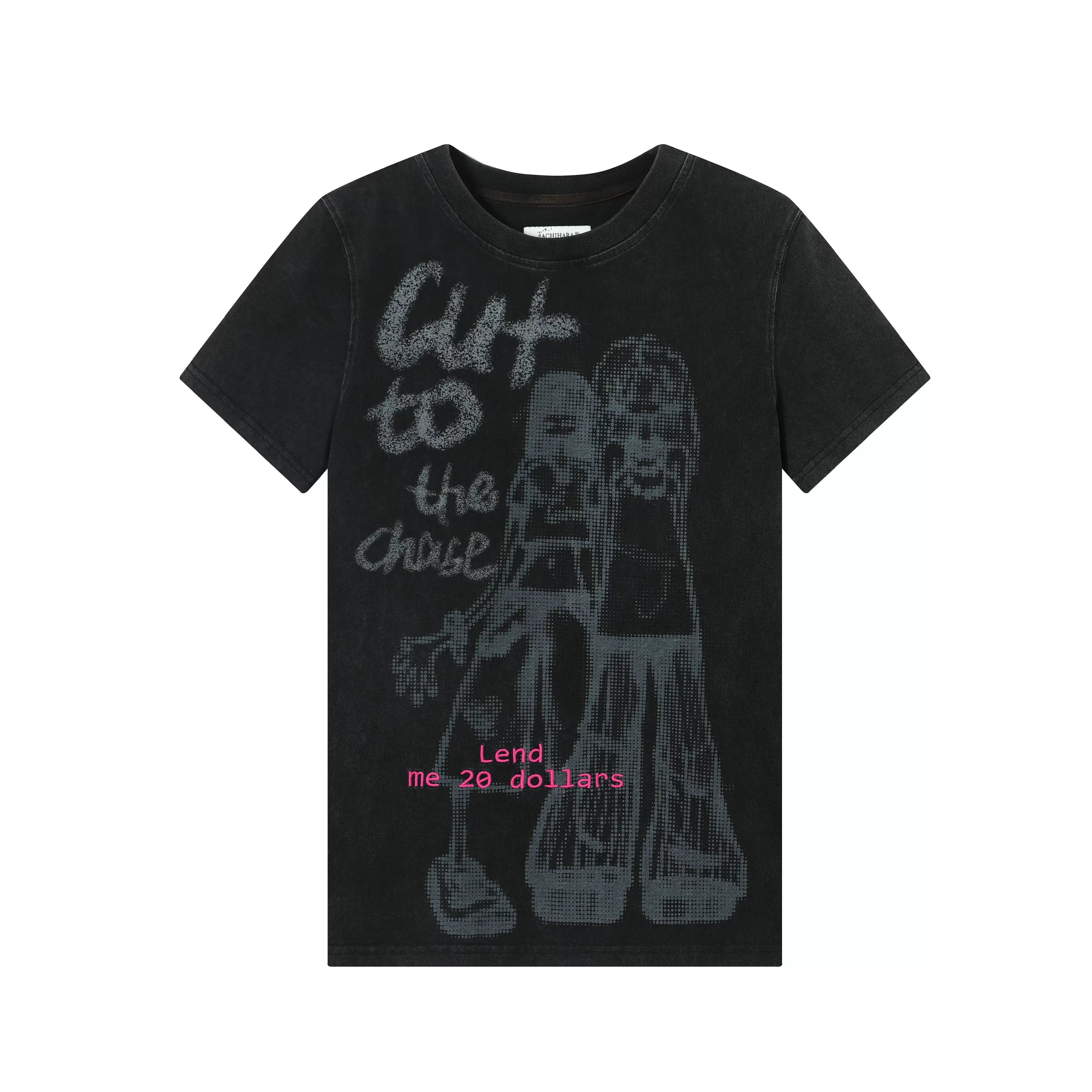 Achihara Friend Loan 100% Cotton Breathable Oversized Tee