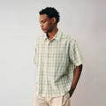 NONRADICAL Gradient Check Breathable Shirt