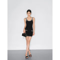 NEVA HU Sexy Halter-knit Dress