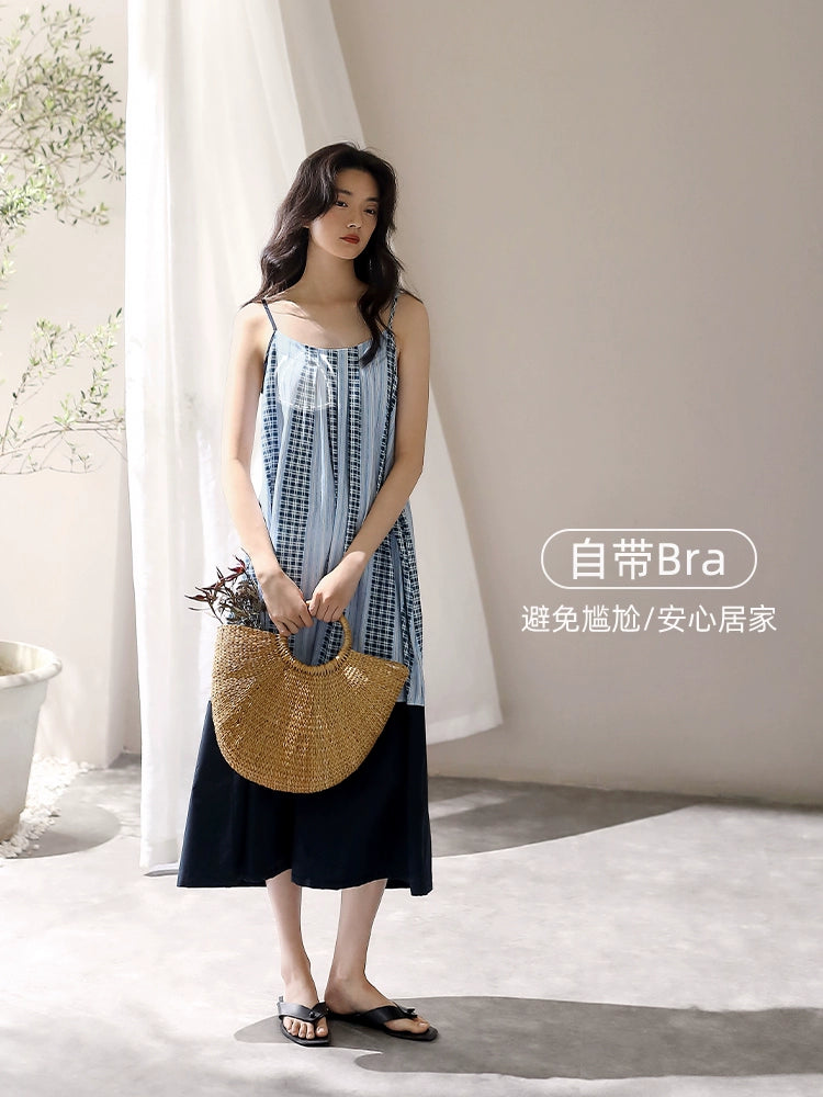 Yuenei Tiki Nightdress with Chest Pad