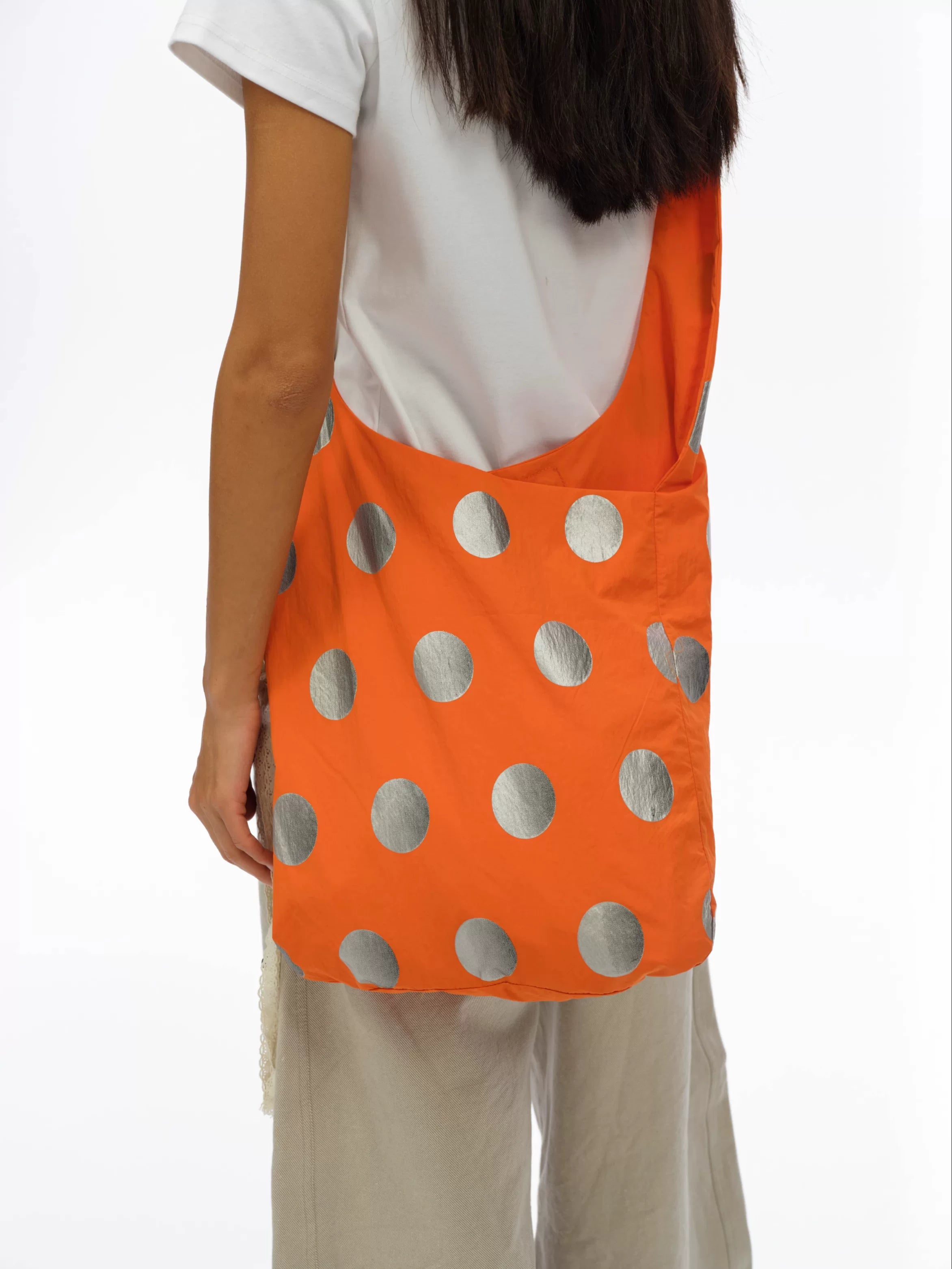 Oinimi Gradual Change Polka Dot Light Messenger Bag