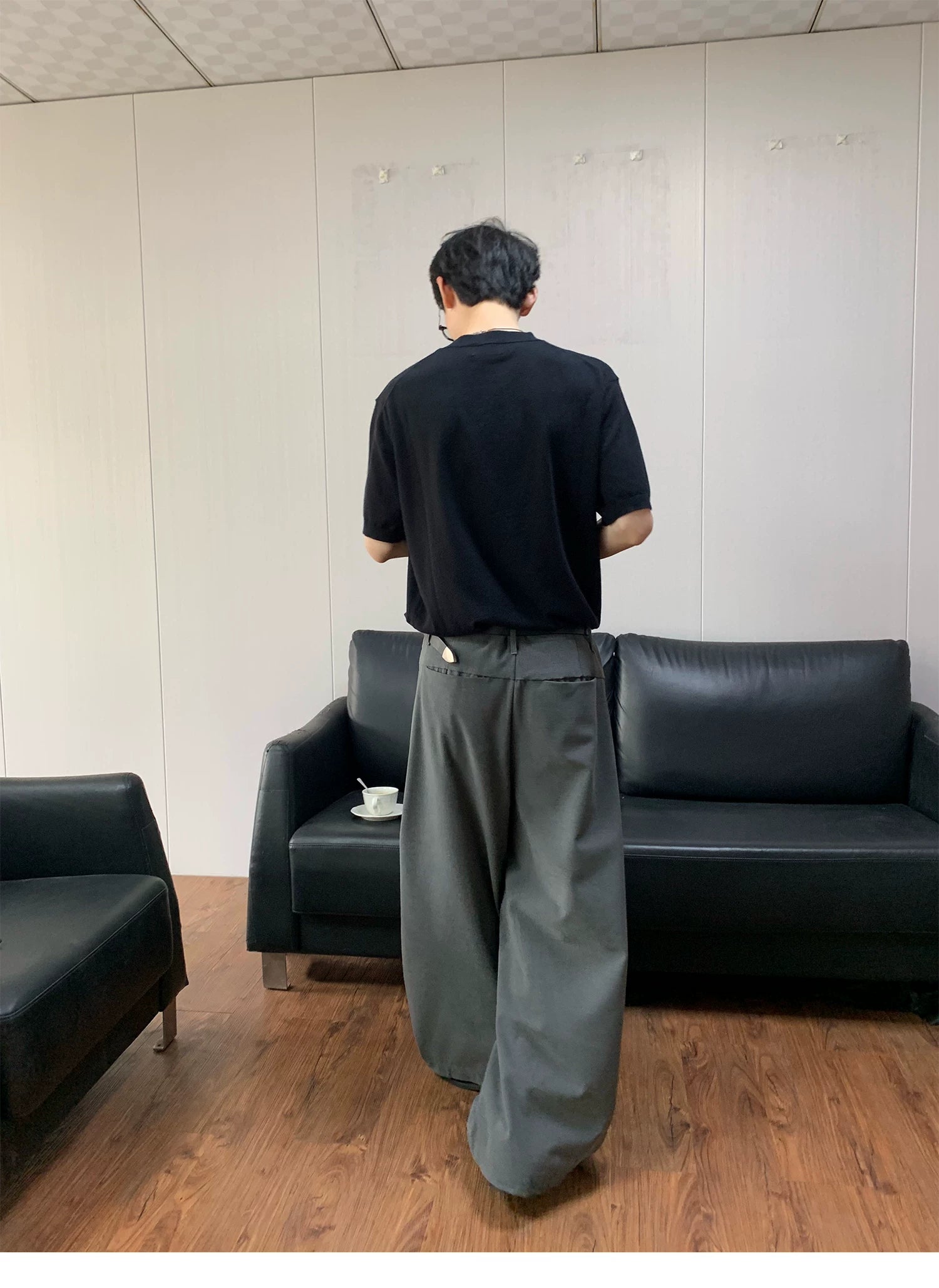 Seesfuture Premium Pendant Casual Pants