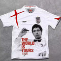 REMAKE England Portrait Print Nuo Football Short Sleeve