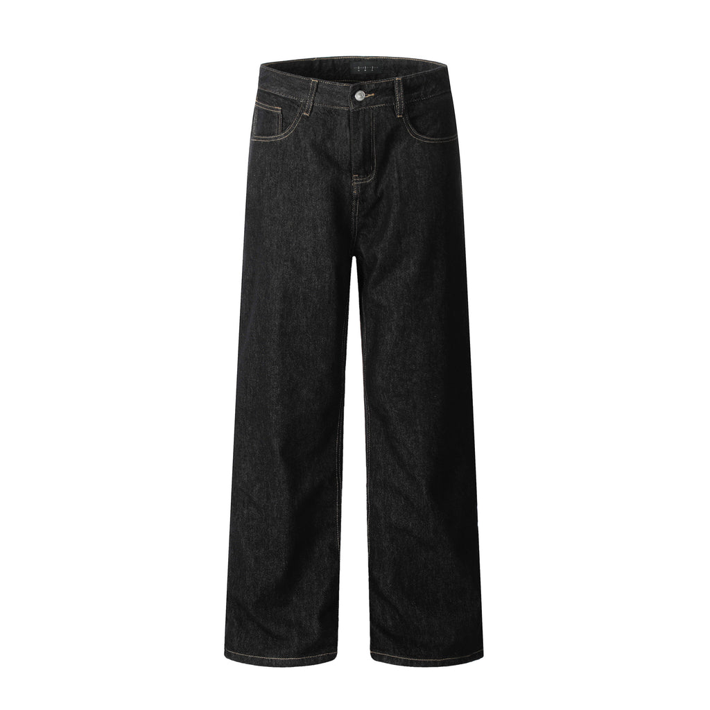 11KN Vintage Fleece Loose Casual Jeans