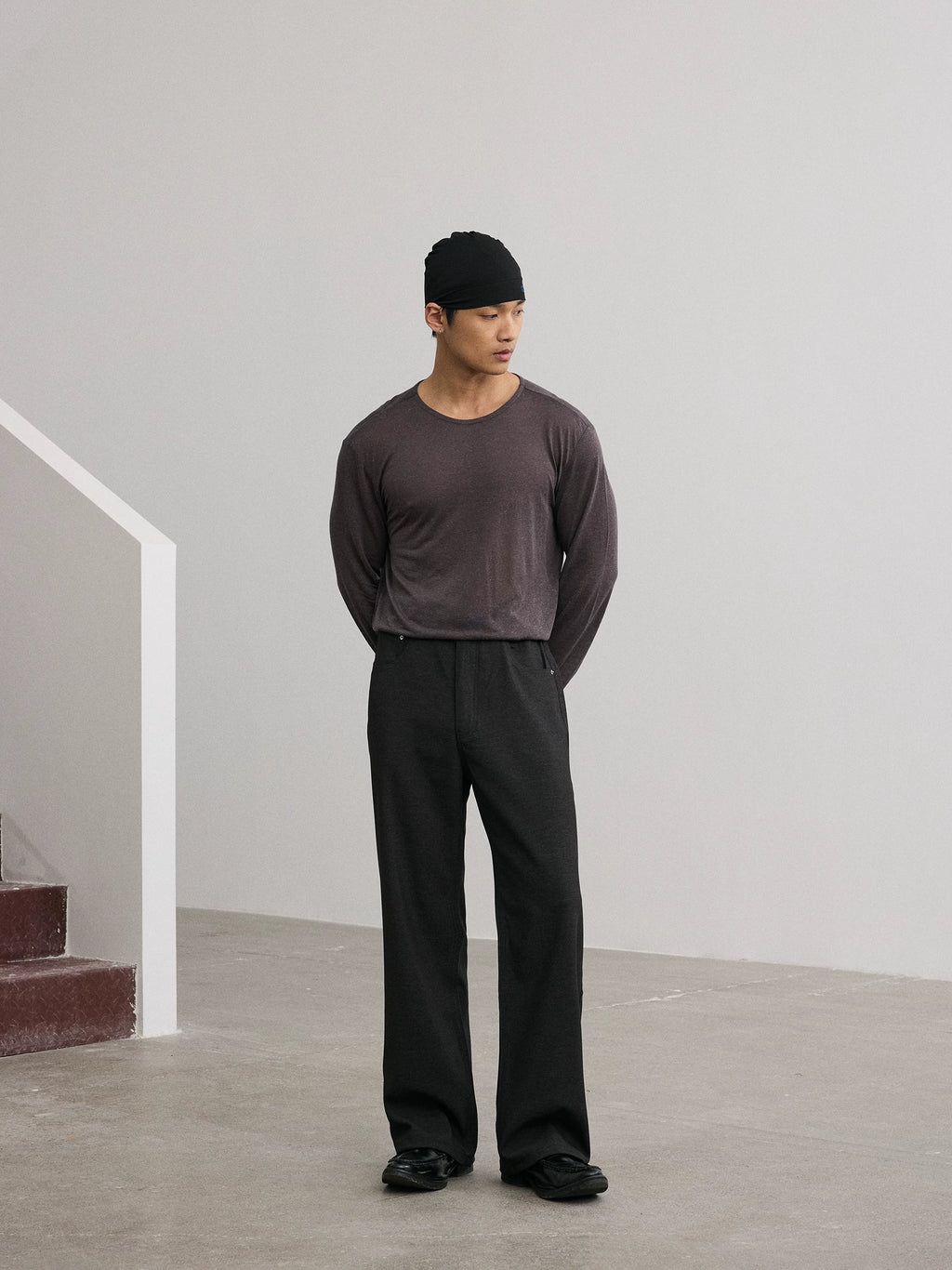 AFTERGLOW 130g Breathable Off-Shoulder Long-Sleeve Tee