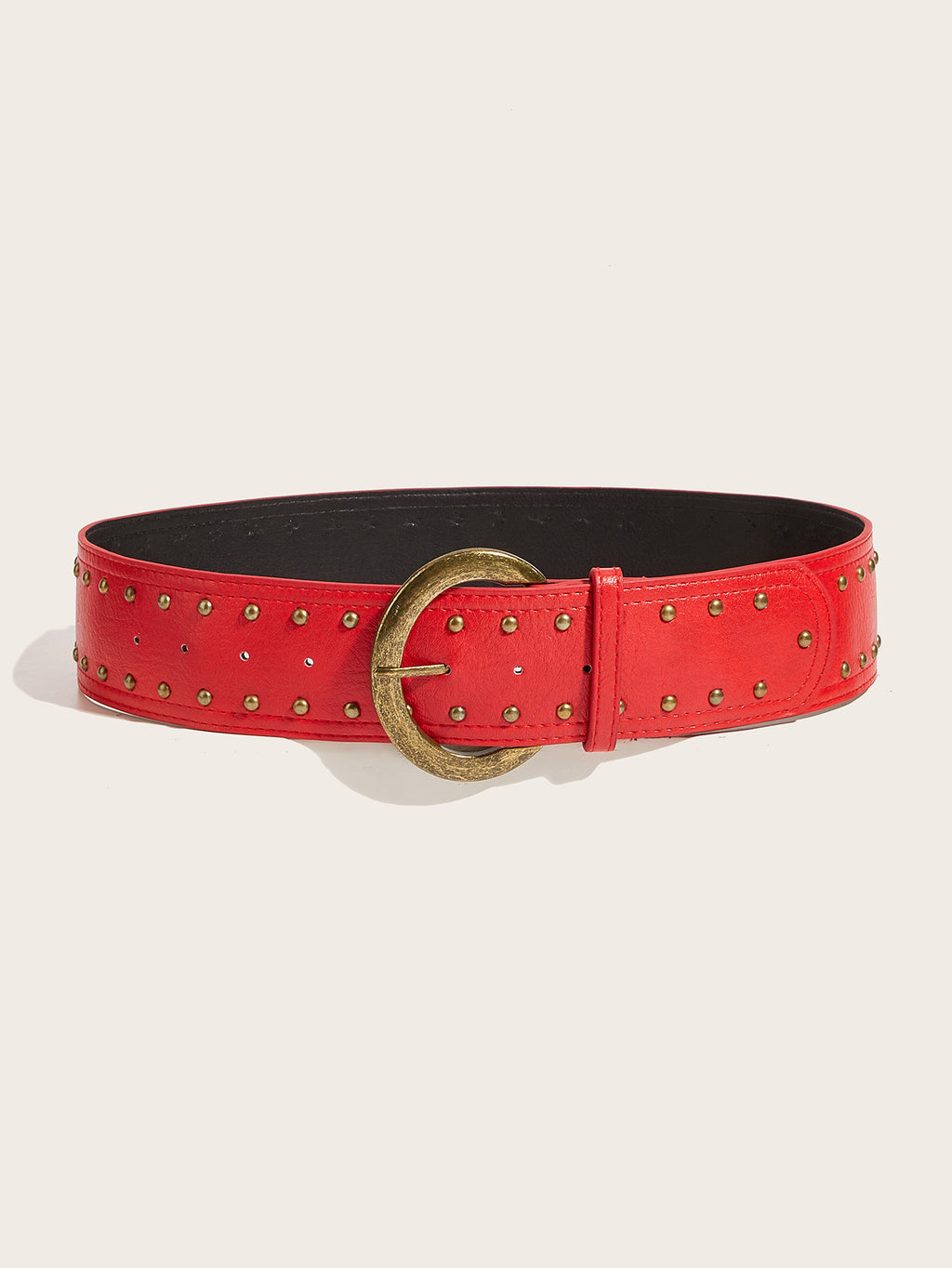 Intertek Punk Style Willow Nail Snap Personality Belt