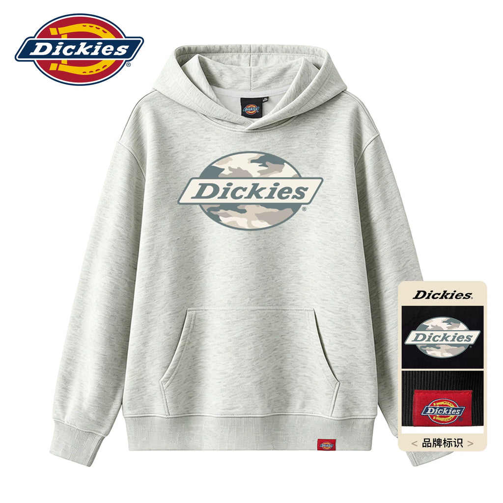 Dickies Camo Print Loose-Fit Hoodie