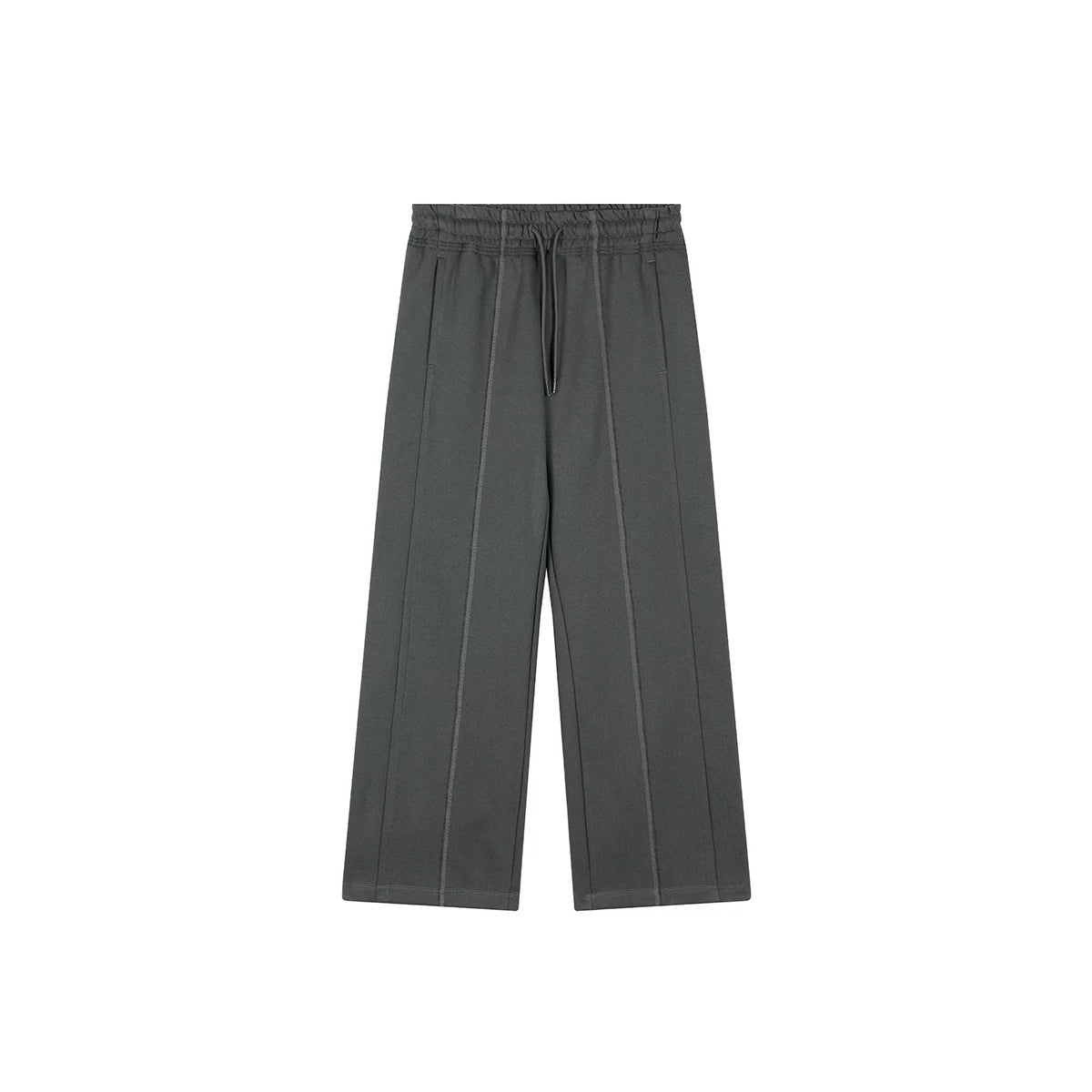 PLUS NO LOGO Pineapple Texture 400g Warm Slightly Tapered Sweatpants