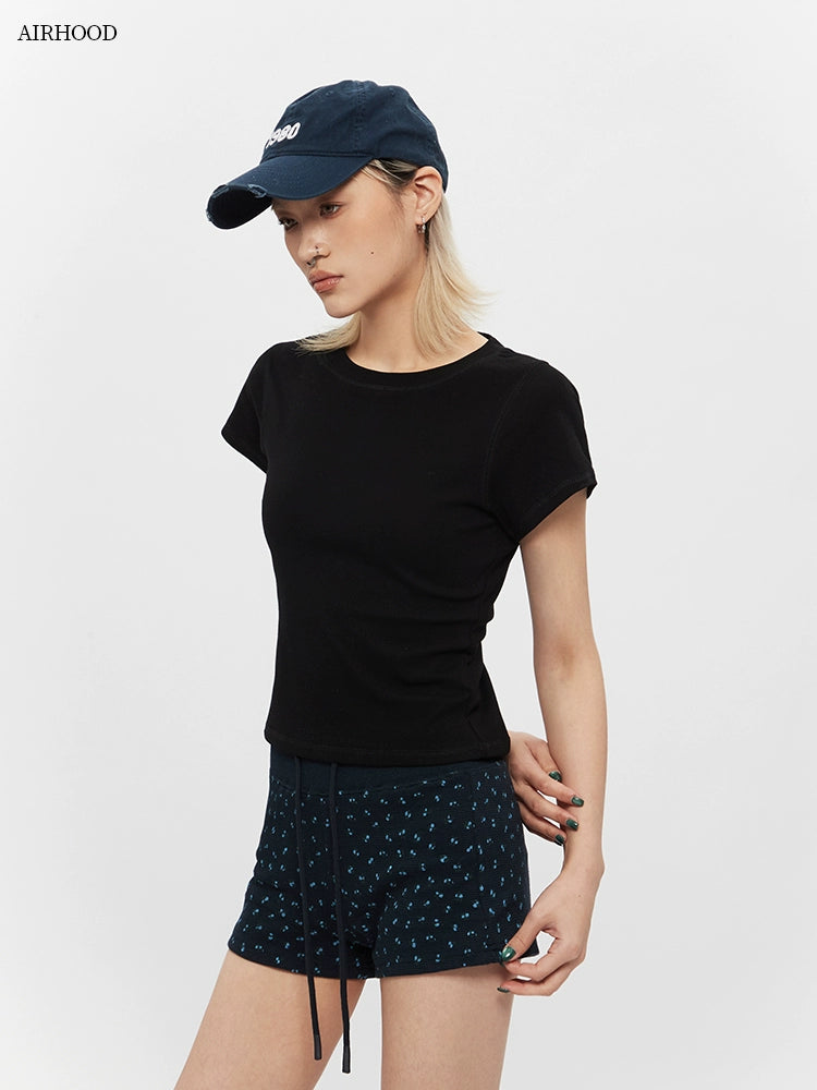 AIRHOOD Crew Neck Slim Shoulder Tee