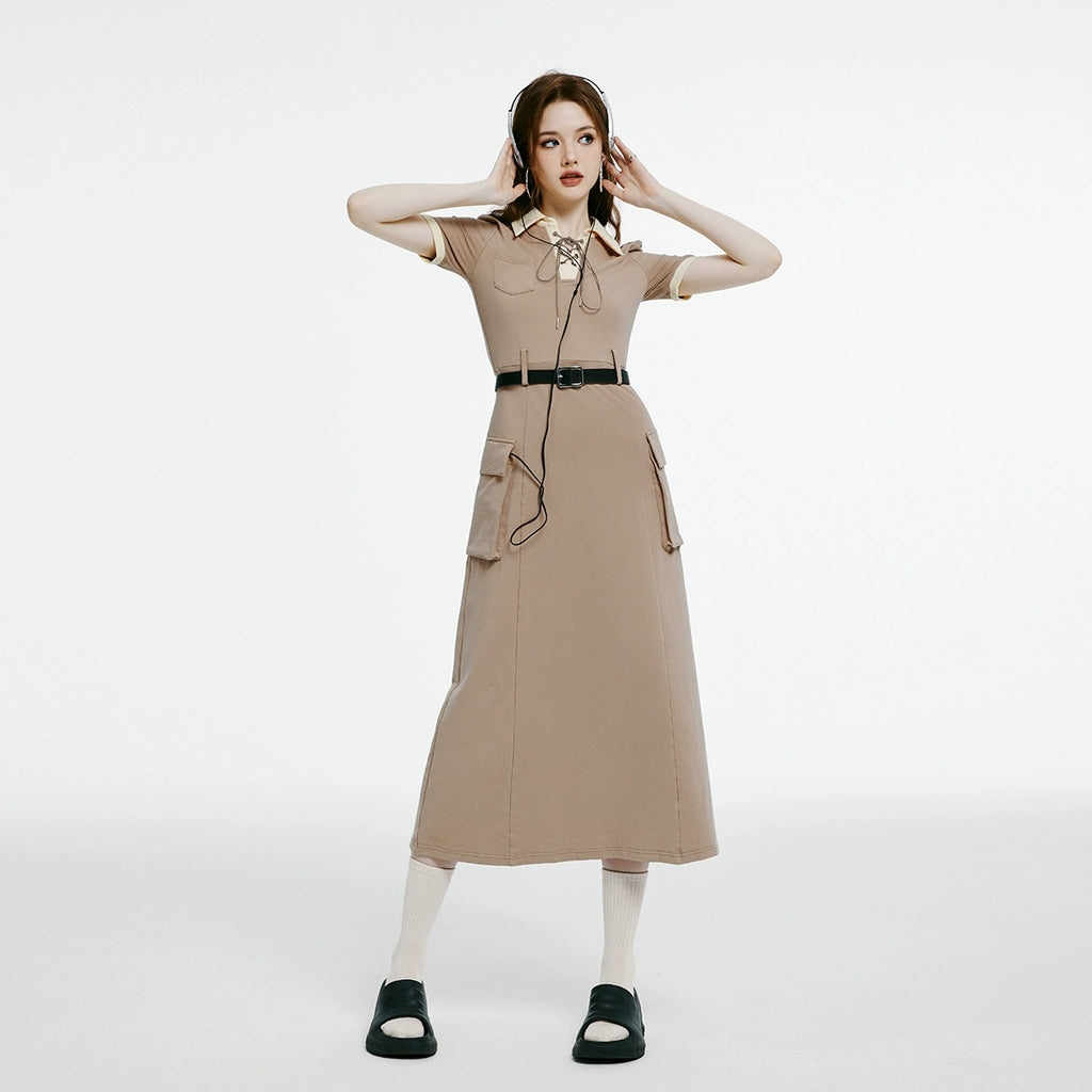 IMONE Tooling Polo Dress