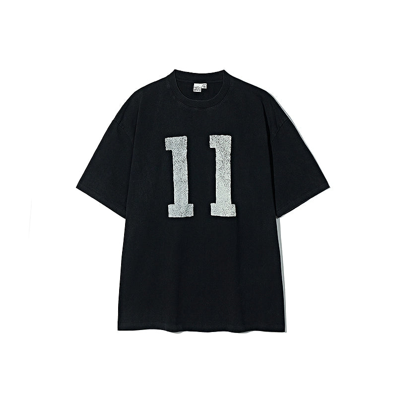 PARTIMENTO Cotton Digital Printed Short Sleeve Tee