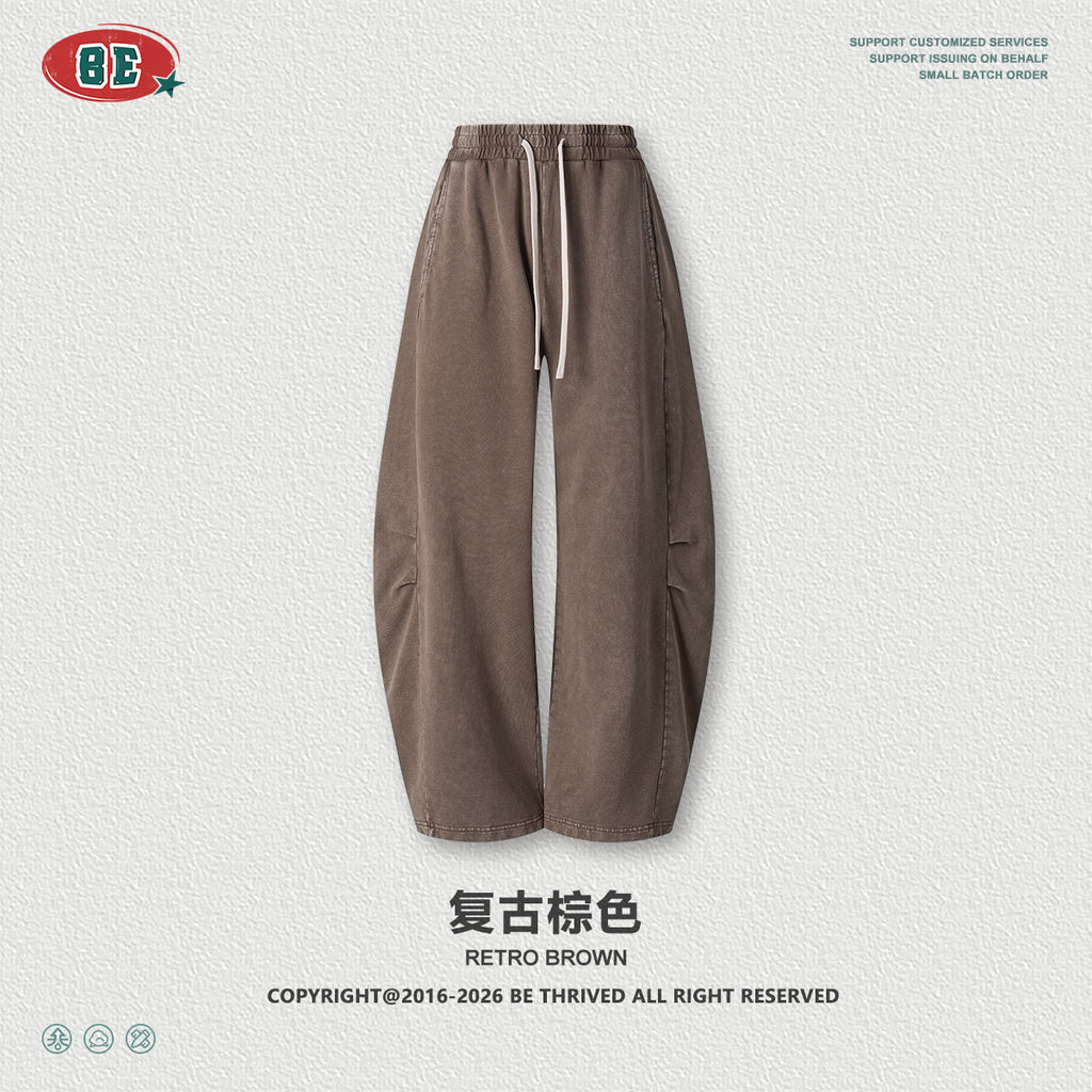 BE Retro Straight Down Trousers
