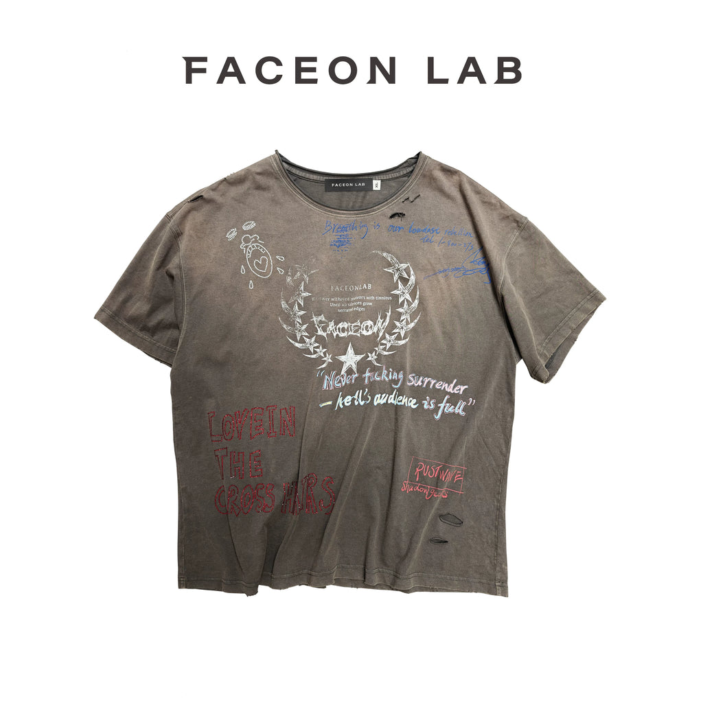 FACEON LAB Post-Punk 260g Breathable Relaxed Tee