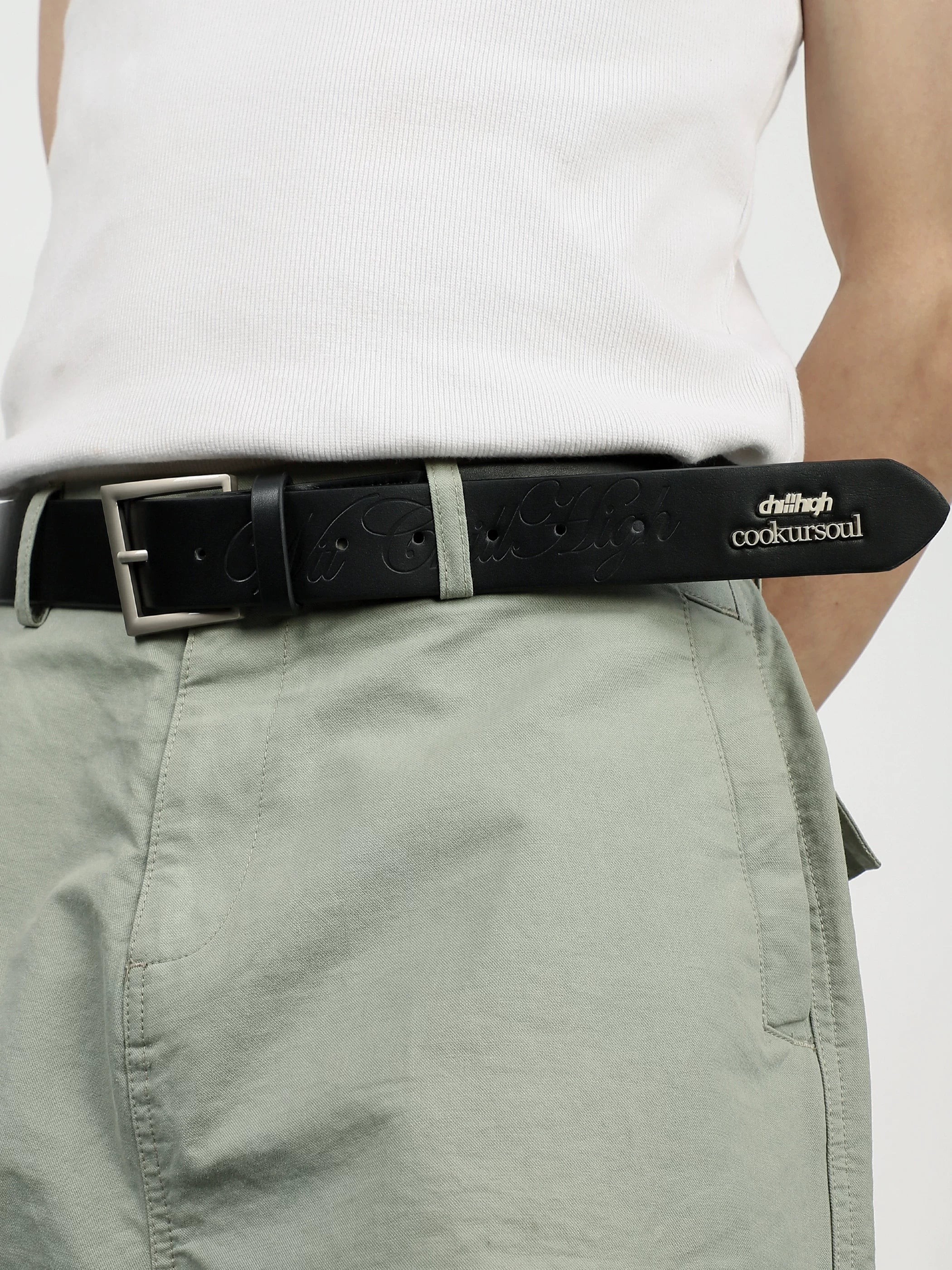 ChillHigh Vintage Leather Belt