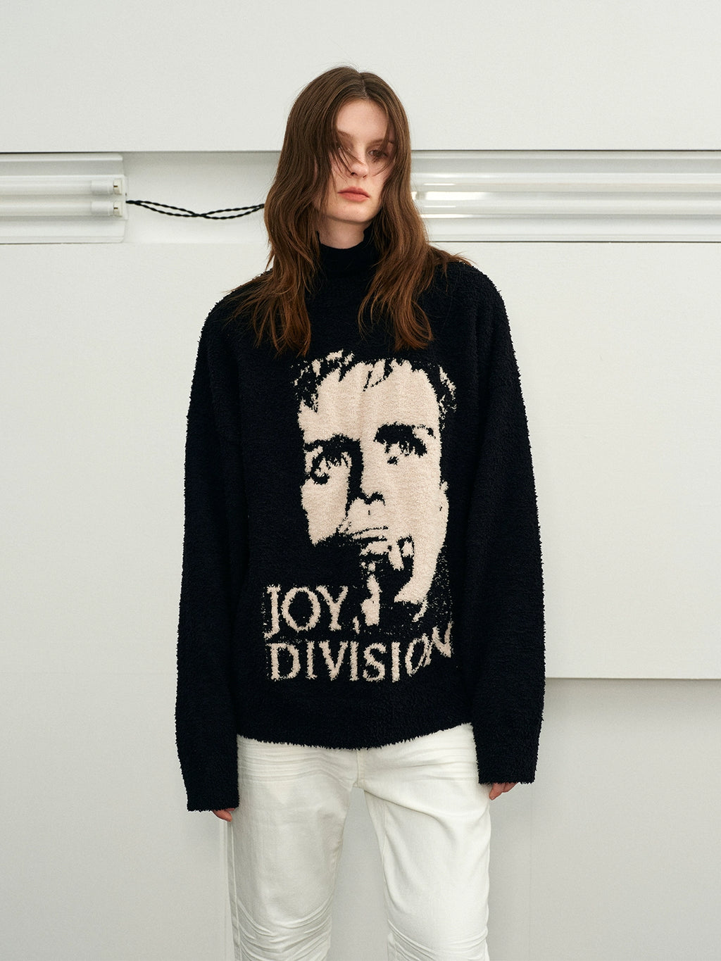 KREATE Soft Waxy Imitation Mink Loose Sweater