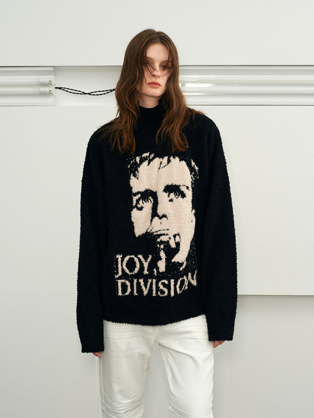 KREATE Soft Waxy Imitation Mink Loose Sweater