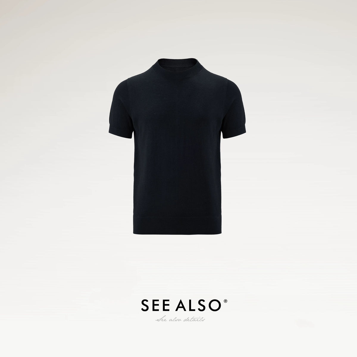 SEE ALSO Knit Breathable Crewneck Tee
