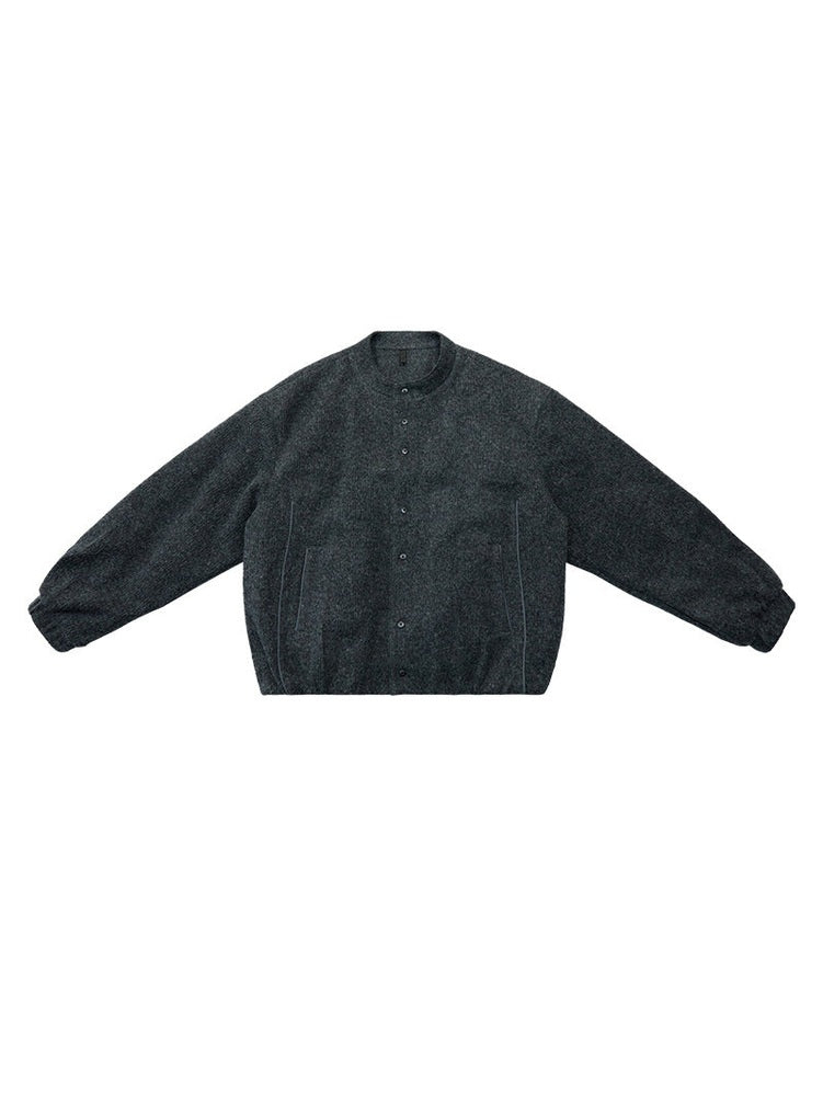 UNF Crew Neck Loose Padded Jacket