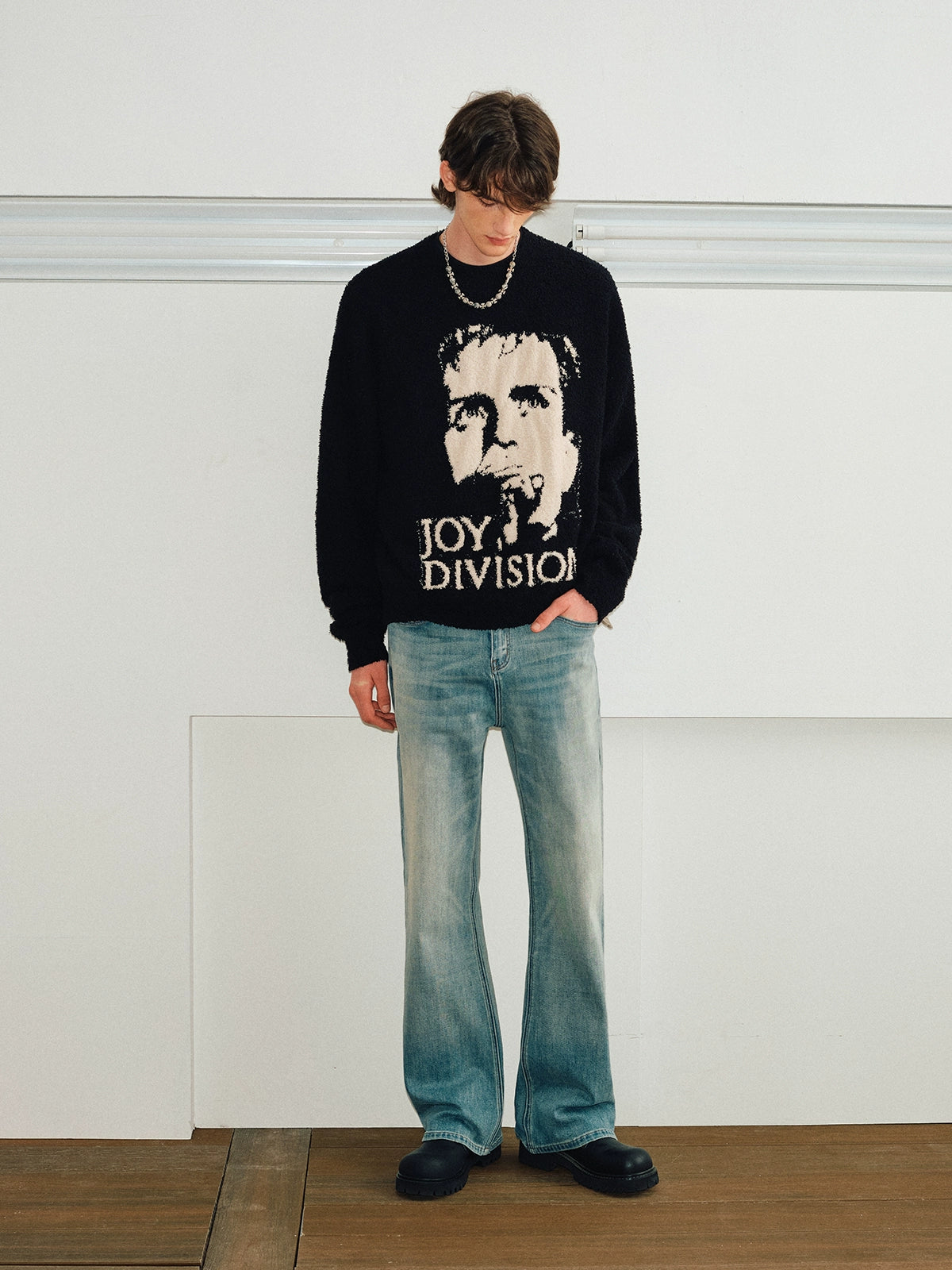 KREATE Soft Waxy Imitation Mink Loose Sweater
