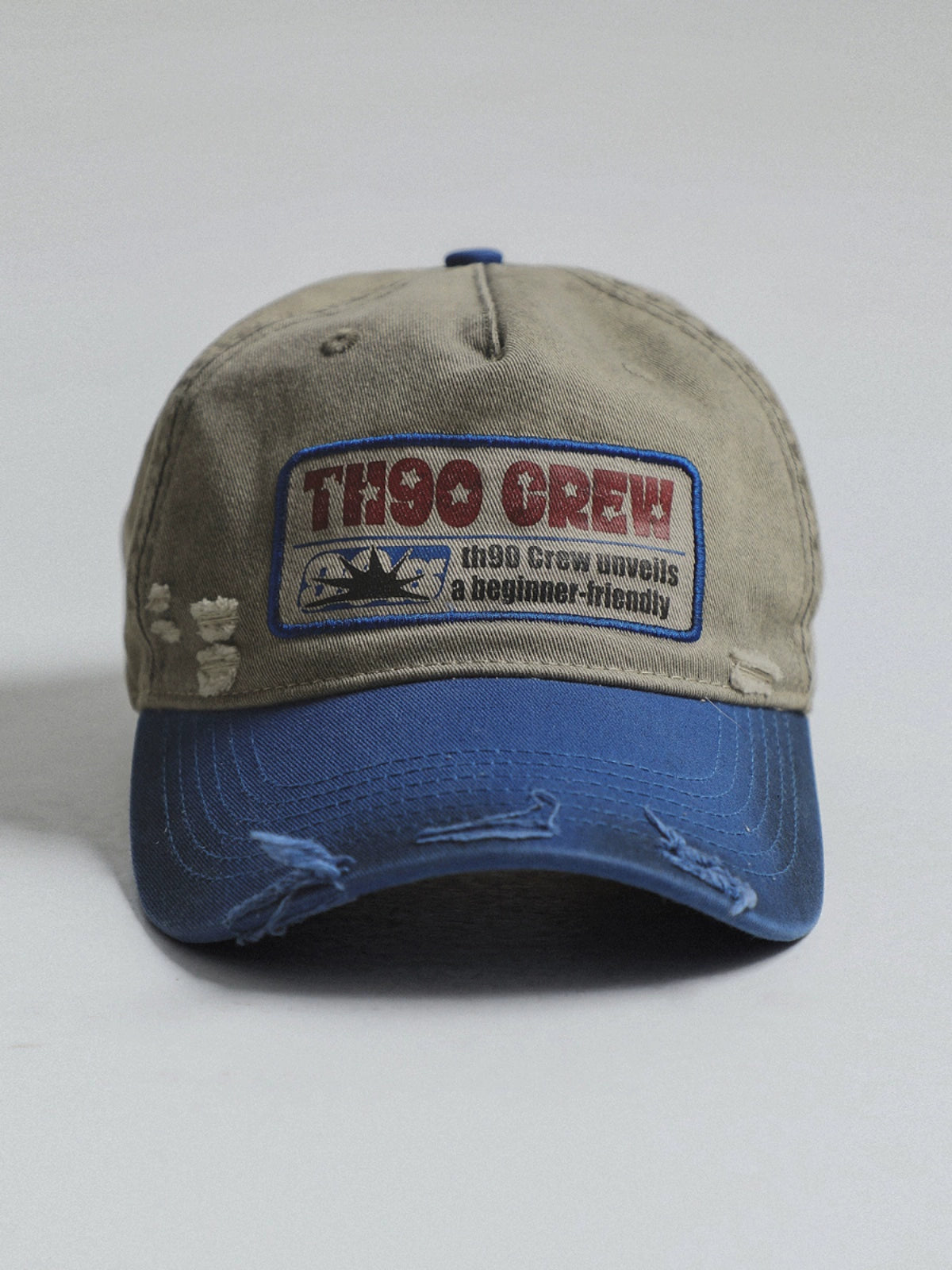 TH90 Retro Destruction Old Wipe Dirty Baseball Cap