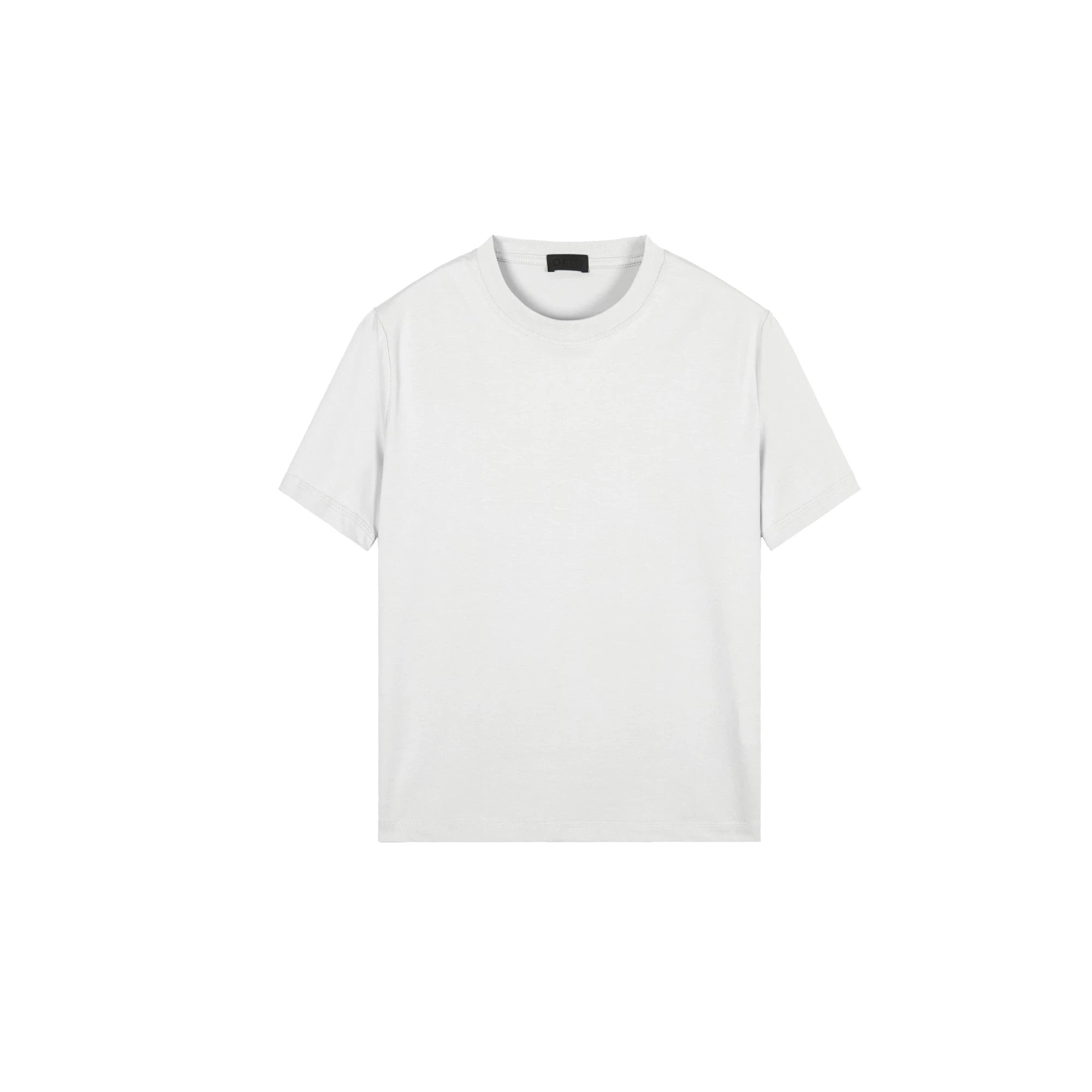 PLUS NO LOGO Retro Casual Simple Shoulder Tee