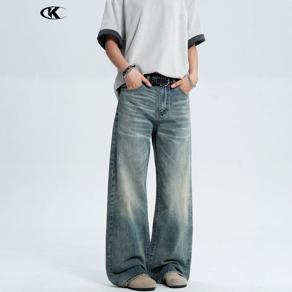 11KN Cat Whisker Loose Scimitar Wide Leg Trousers