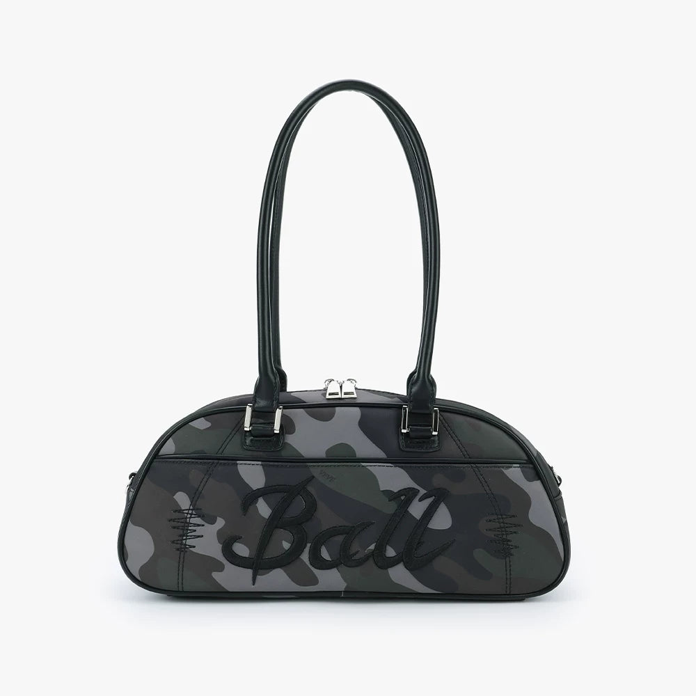 VFVF Green Faux Leather Zip-Top Crossbody Bag