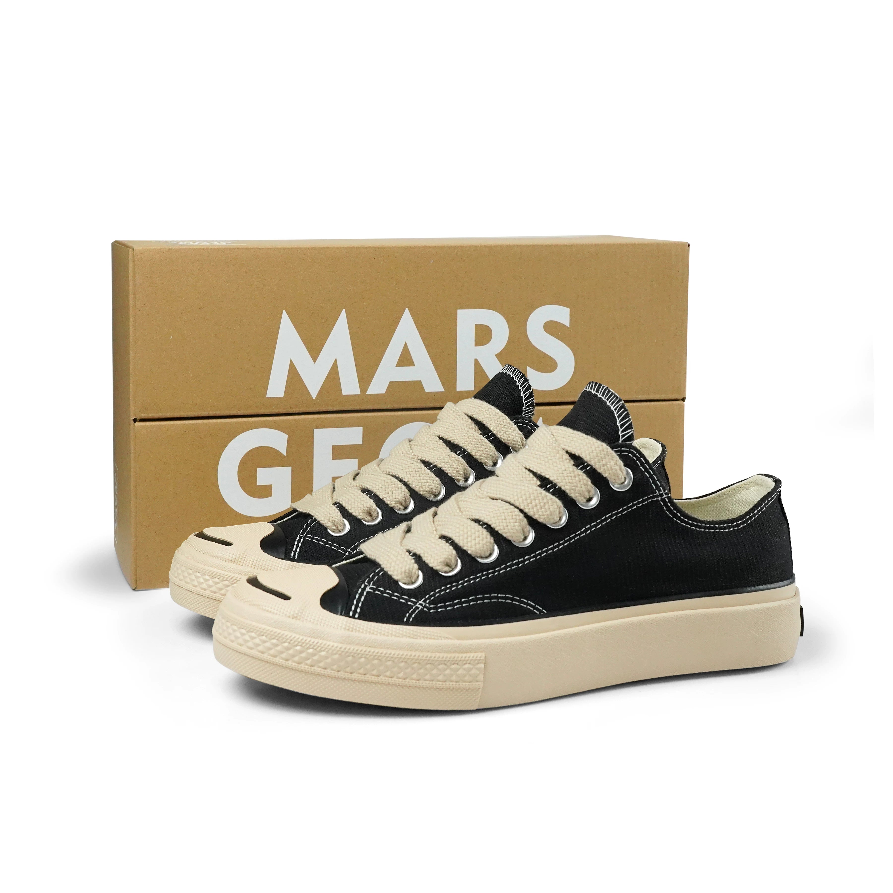 MARS GEOME Open Smile Retro Trendy Espadrilles