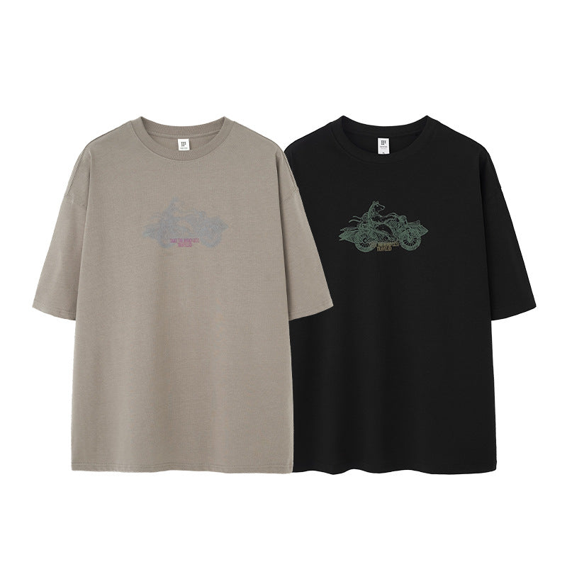 INF Motorcycle Foam Printing Tee