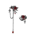 MASW Rose Gold-Plated Asymmetrical Ear Cuff