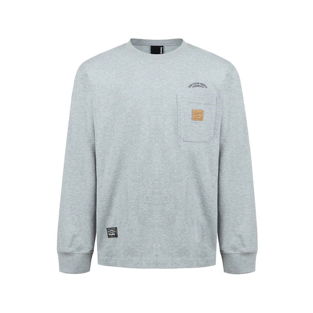 Remedy Vintage Alphabet Print Long Sleeves
