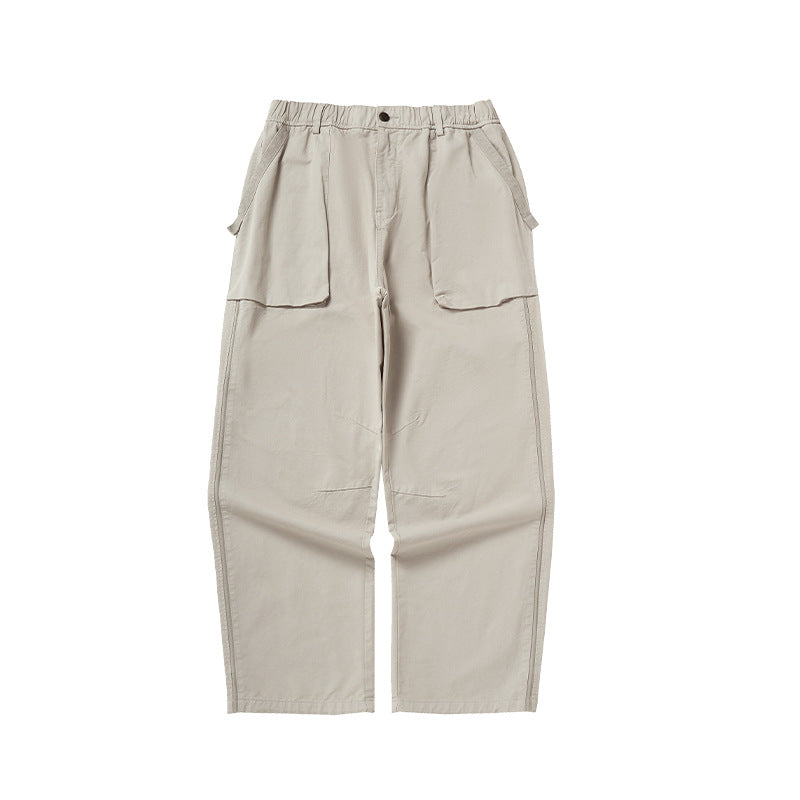 INF Azute Dyeing Thick Three-dimensional Pants