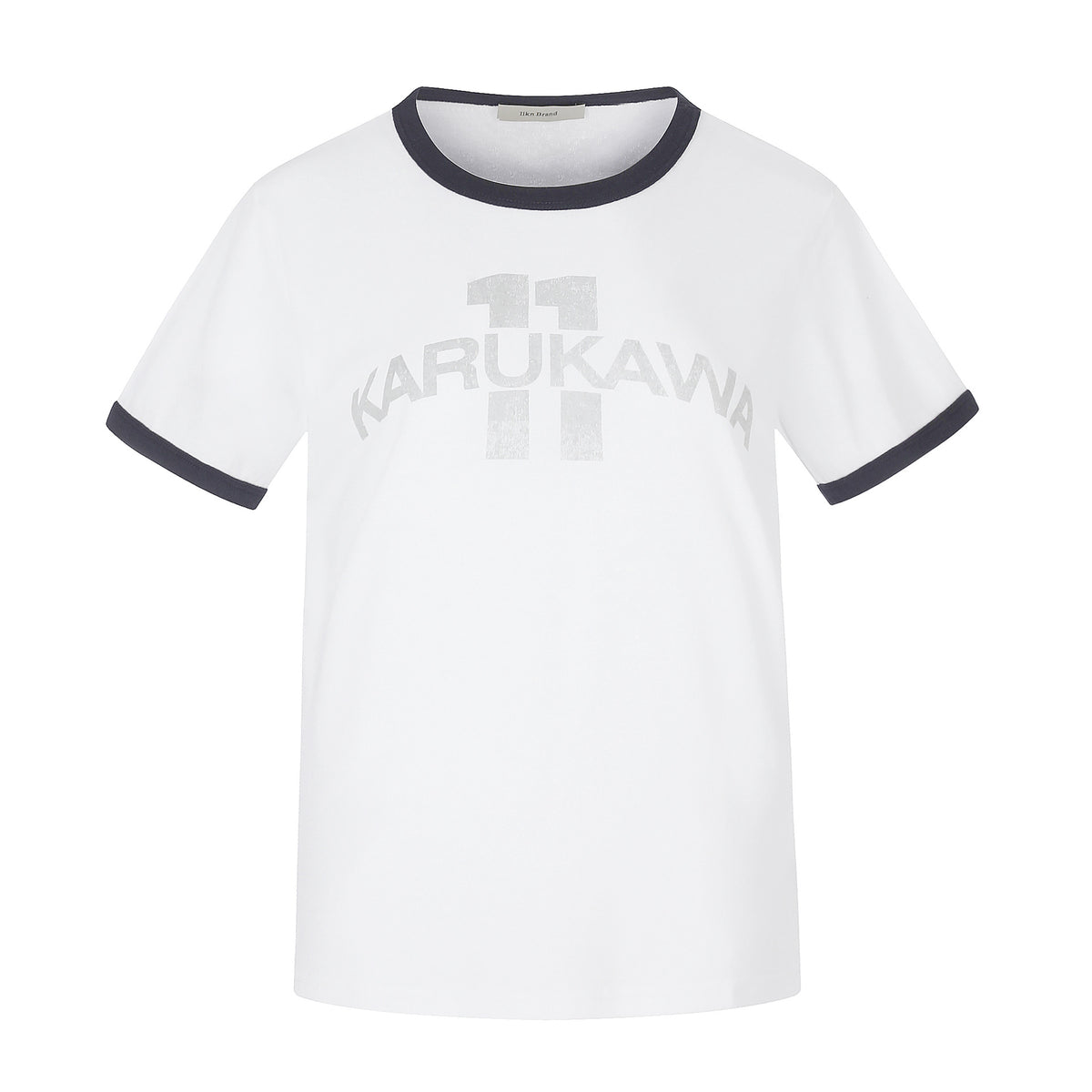 11KN Retro Letter Graphic Loose-Fit Tee