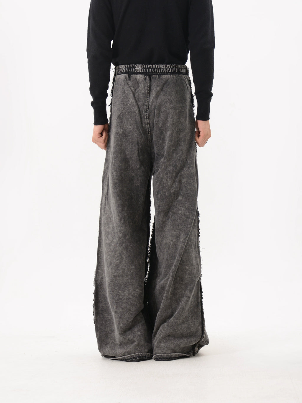 NUndefined Rough Loose Wide Leg Jeans