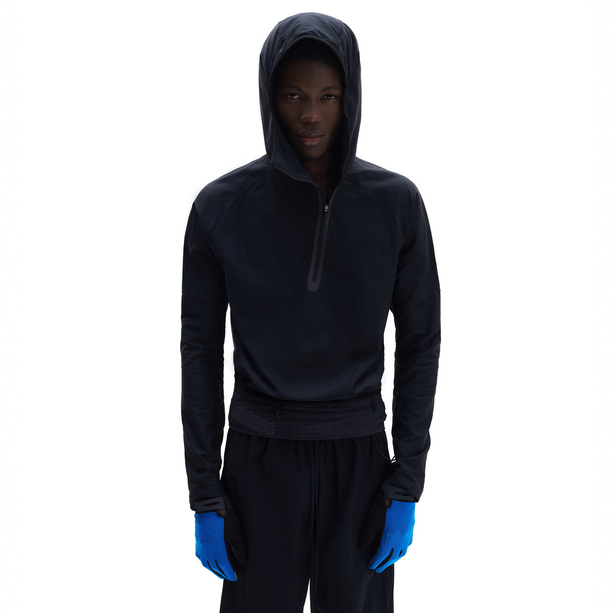 BEVAN UP Reflective Dots Quick-Dry Long-Sleeve Running Jacket