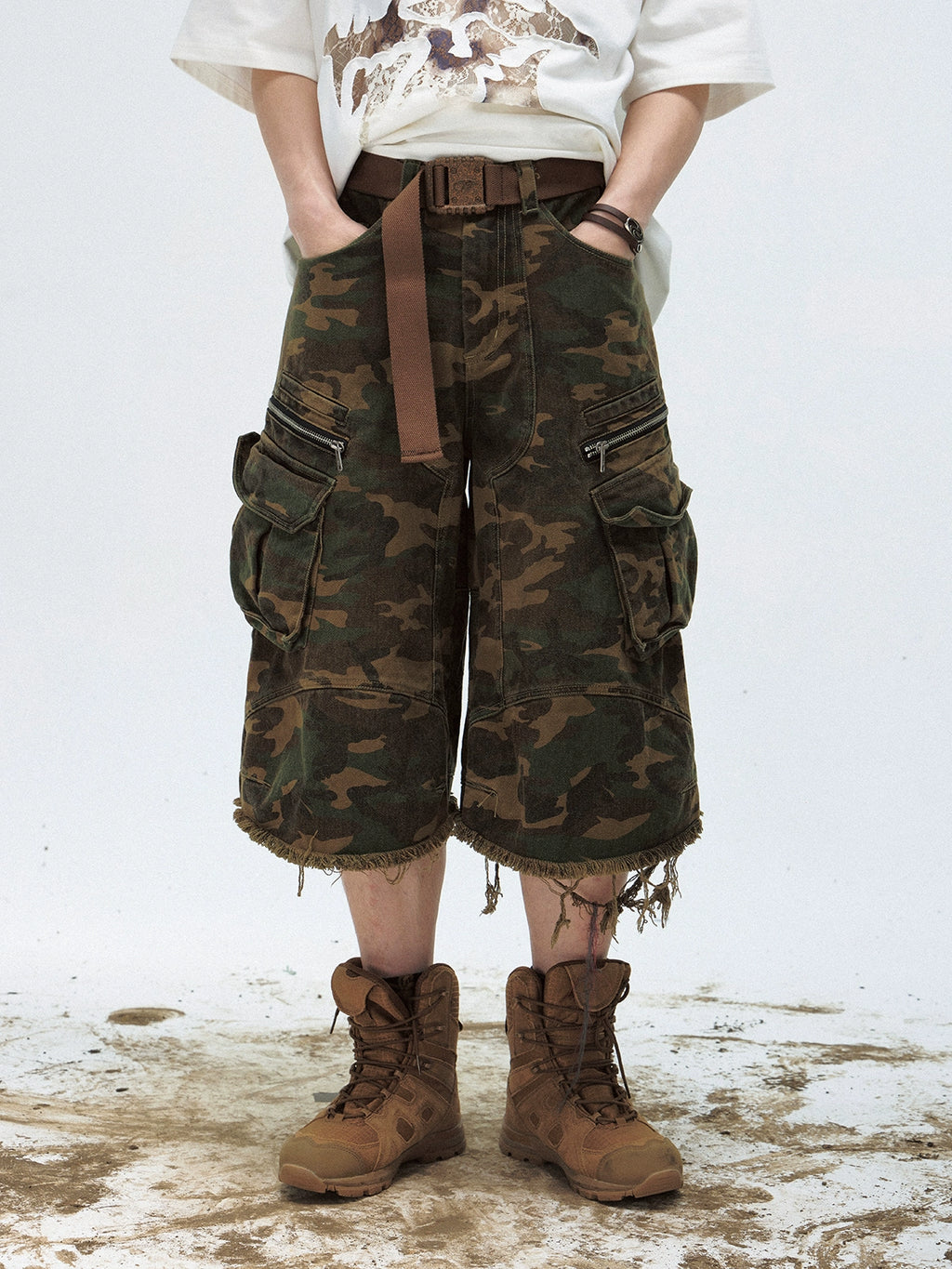 PEOPLESTYLE Vintage Trend Woven Canvas Tactical Belt