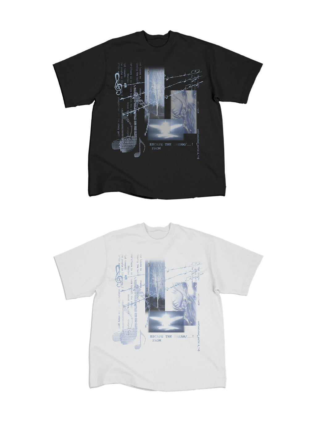 WANNA LAB Front Shoulder Breathable Cool Tee