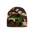 71AN Embroidery Camouflage Knitted Wool Hat