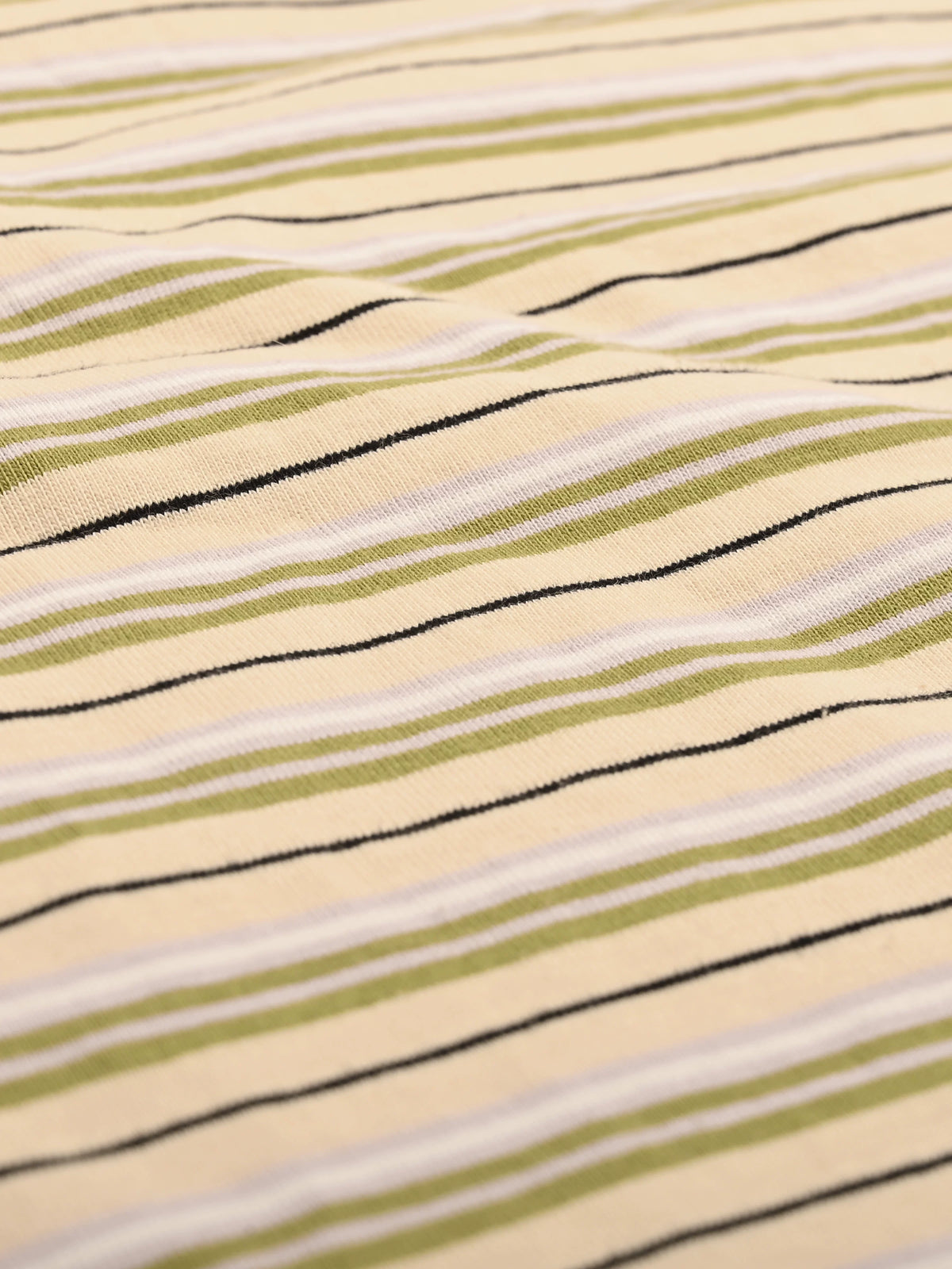 oarism Two-Tone Striped 100% Cotton Loose Tee