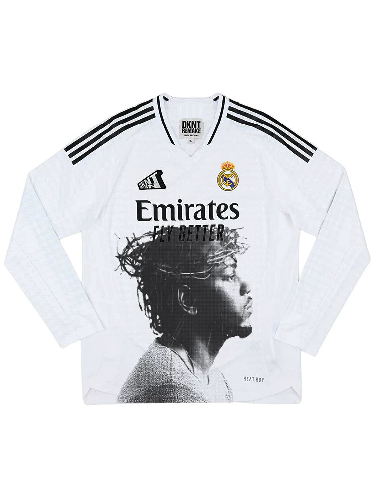 KANYE Casual Portrait Print Tee