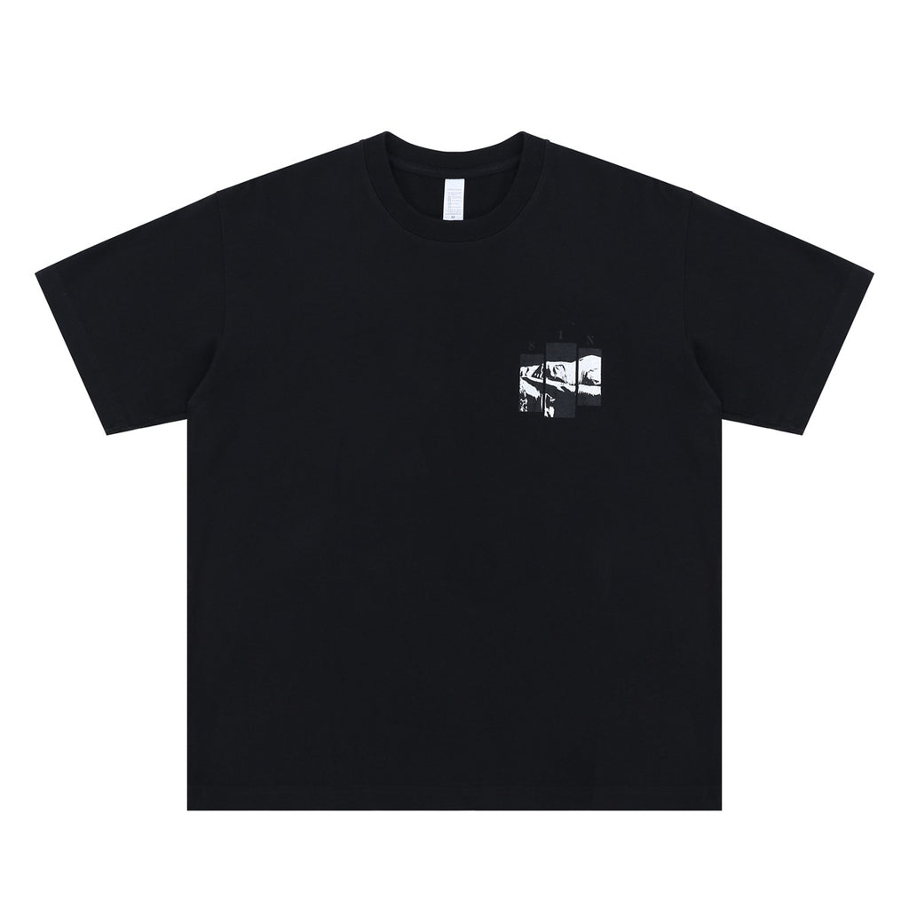 FORGIVNESS Illustration Printing Short Sleeve Tee