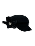 THELIGHT Three-dimensional Flower Wool Woolen Beret